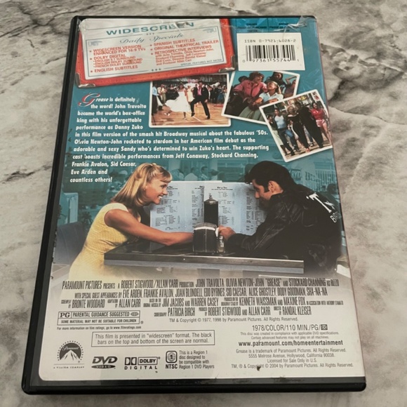 Grease - Widescreen DVD - Picture 4 of 5